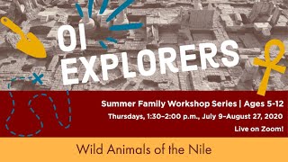 OI Explorers: Session 6, Wild Animals of the Nile