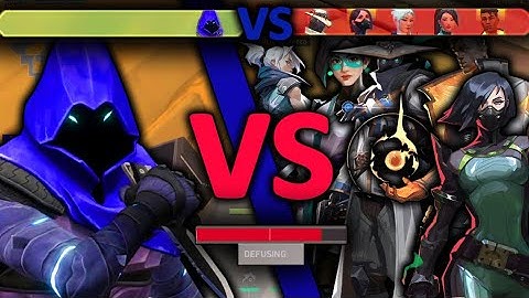 Insane 1vs5 ninja defuse! - Valorant Highlights and Funny Moments #9