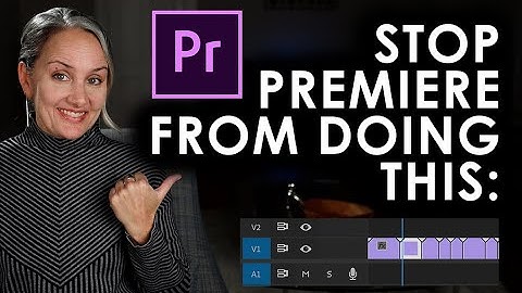 TURN OFF AUTO SELECT CLIPS IN PREMIERE - How To Turn Off Selection Follows Playhead - Filmmaking 101