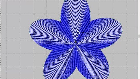 WILCOM HATCH:  RIPPLE STITCH EFFECT