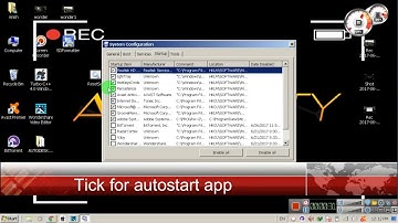 Disable auto start apps in startup in pc- windows 7,8,10