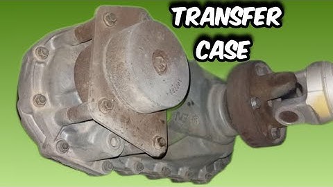 transfer case fluid change