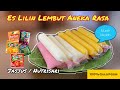 Es lilin lembut aneka rasa murah meriah  100 gula pasir