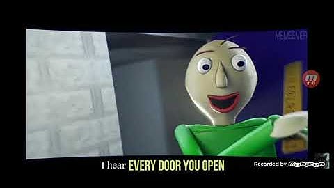 BALDI BASICS SONG EVERY DOOR