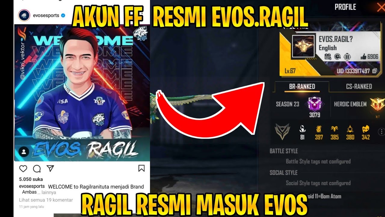 Foto ragil evos