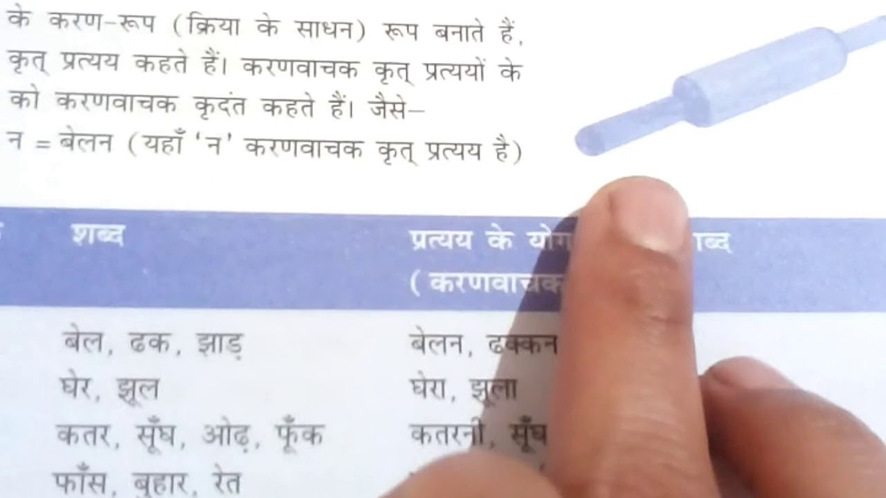 hindi grammar pratyay explanation youtube