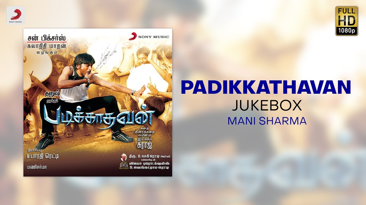 Padikkathavan   Jukebox  Dhanush Tamil Hit Songs  Evergreen Tamil Songs