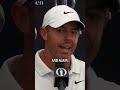 Rory McIlroy shares his thoughts on the Bryson DeChambeau incident...