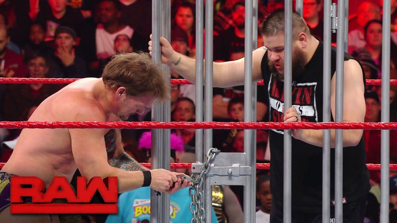 Kevin Owens is released from the shark cage: Raw, Jan. 23, 2017