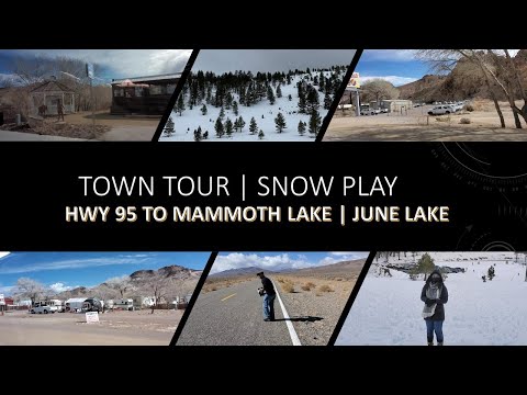 TOWN TOUR HWY 95  (Death Valley-Beatty) PART 1 ROAD TRIP