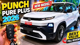 2026 Tata Punch Pure Plus Full Review Features, Price Mileage