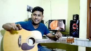 First Beginner Acoustic Guitar Lesson-How to play Guitar(Bengali)-Tutorial 1