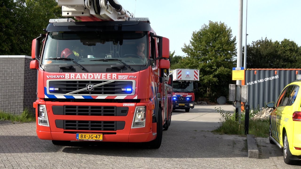 Van Hoogwerker naar Autoladder Brandweer Lelystad veranderd na 15 jaar