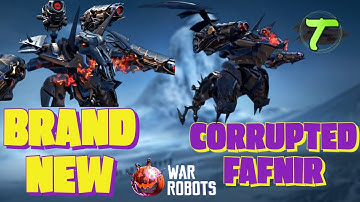 [WR] War Robots New Corrupted Fafnir & Skadi Living Legend Best Setup & Gameplay Update 7.5 Event