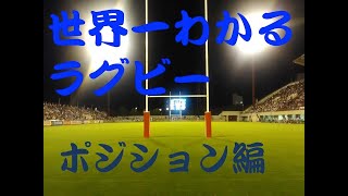 【世界一わかりやすいラグビー】ポジション編