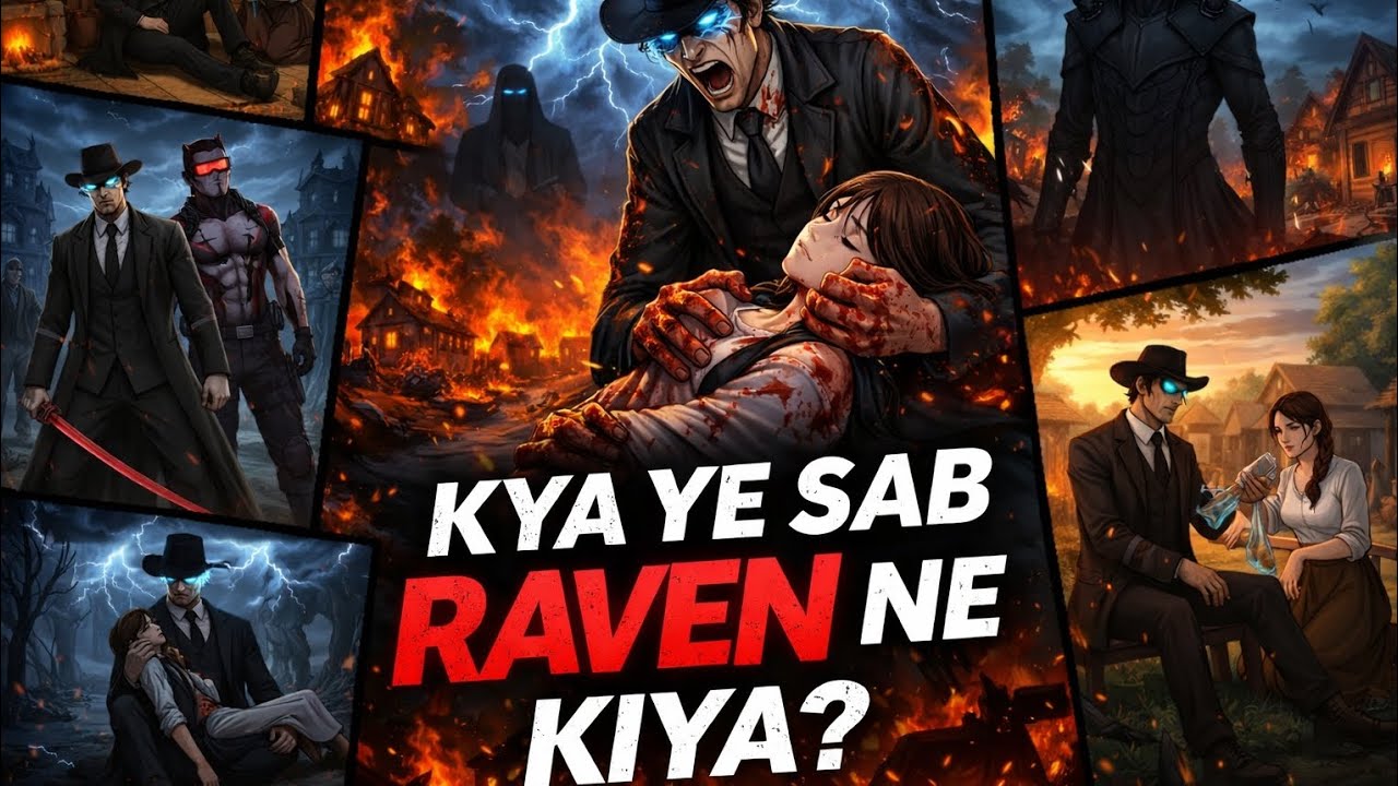 Part 4 Raven Ka Asli Maksad Kya Hai?😱 | Dark 2d Zombie Story