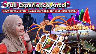 Menikmati Sore di Pantai Ancol   Makan di Bandar Jakarta & Naik Perahu | Daily Vlog Jakarta