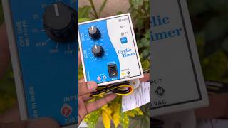 Hydroponic Farming At Home Cycling Timer   Unboxing  shorts