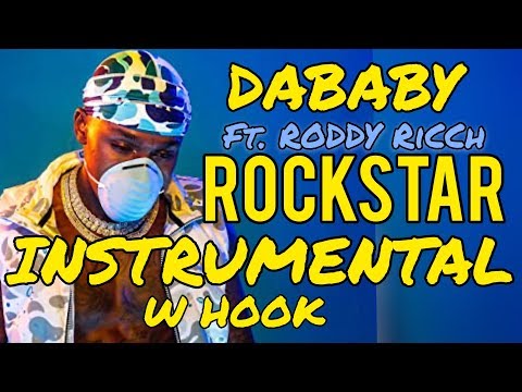 Dababy Rockstar Ft Roddy Ricch Instrumental W Hook Beatwithhook Com - rockstar roblox id dababy bypassed