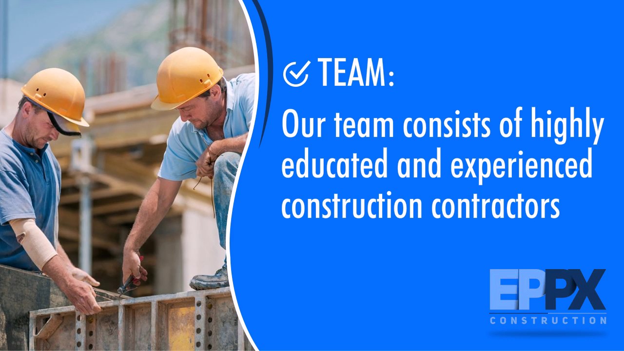 EPPX Construction - Commercial Construction Services