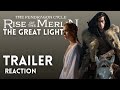 REACTION - The Pendragon Cycle, Rise of The Merlin - The Great Light TRAILER