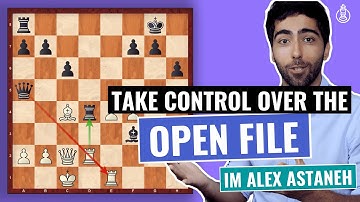 How to take Control over an Open File | Chess Masterclass | Mamedyarov vs Svidler
