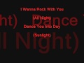 Michael Jackson Rock With You Lyrics 
