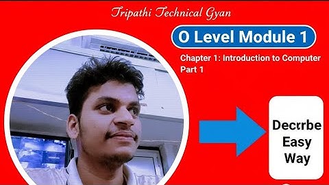 O level M-1 Chapter 1 introduction to computer #part1 #syllabus #describing #easy #way @viralhog