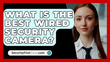What Is The Best Wired Security Camera? - SecurityFirstCorp.com