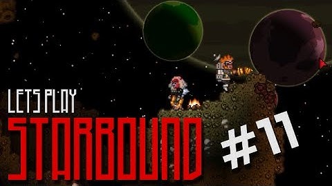 Mining asteroids & moons: Starbound beta ep 11