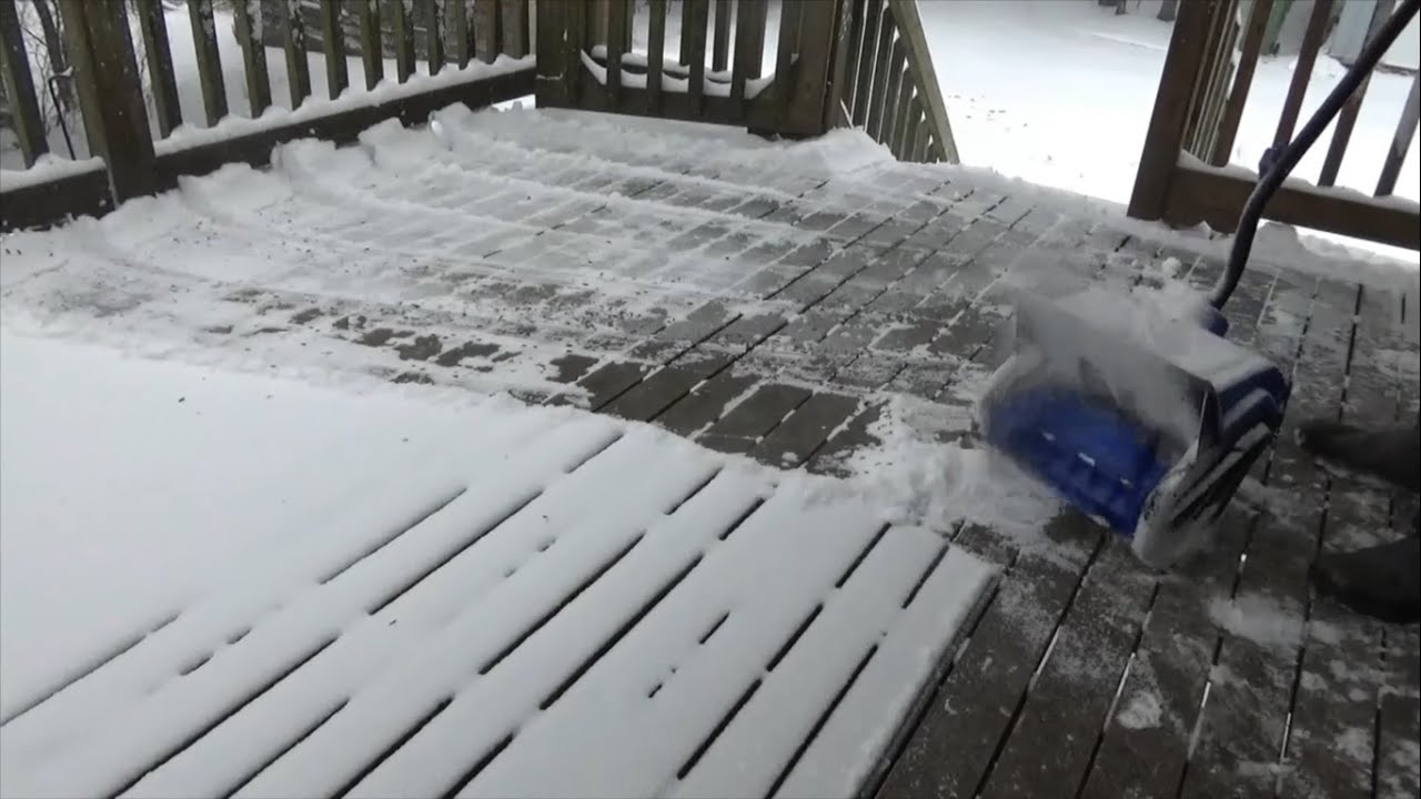 Snow Joe Blower Snow Shovel YouTube