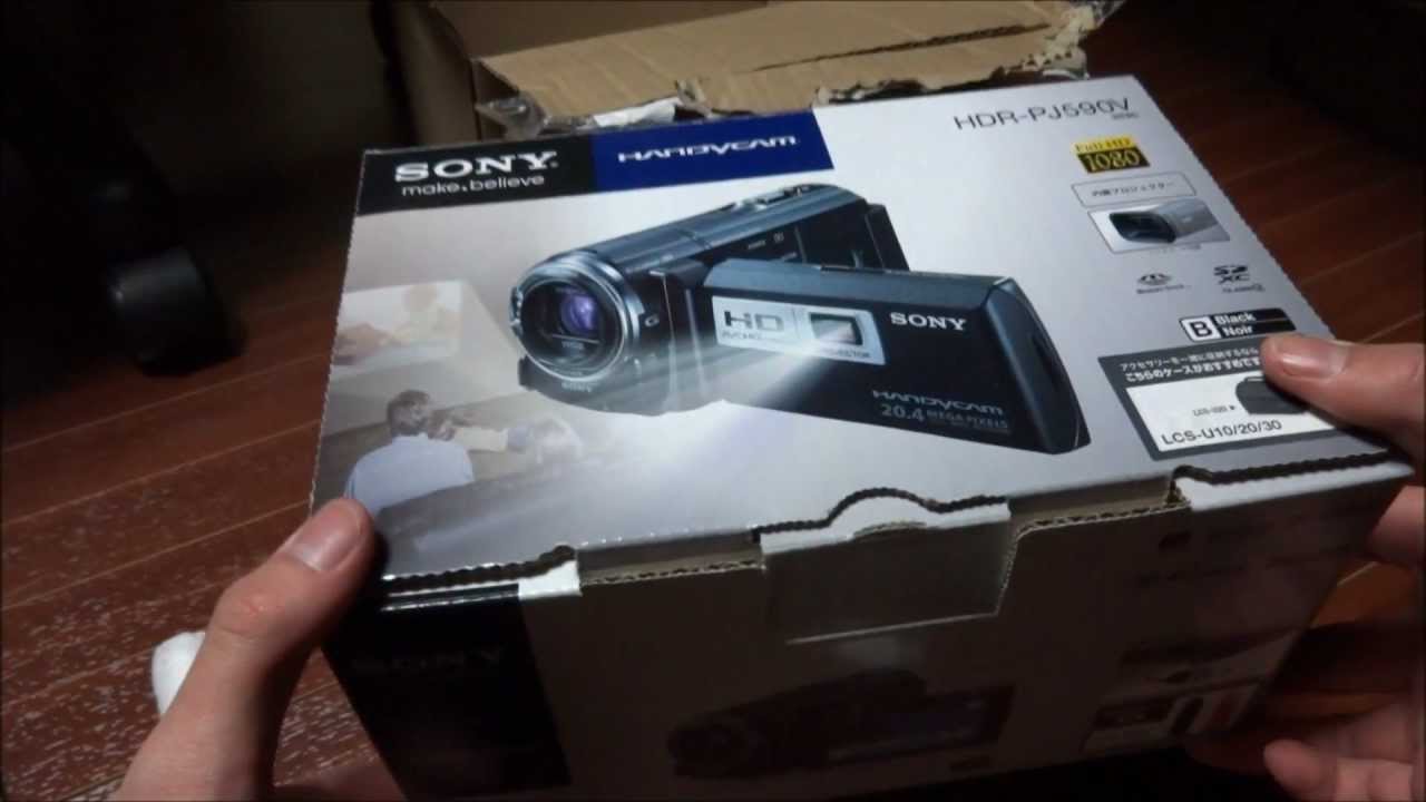 SONY HDビデオカメラ Handycam HDR-PJ590V ブラック