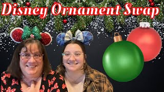 Disney Ornament Swap | Disney Christmas Decor ￼| Small Shop Haul