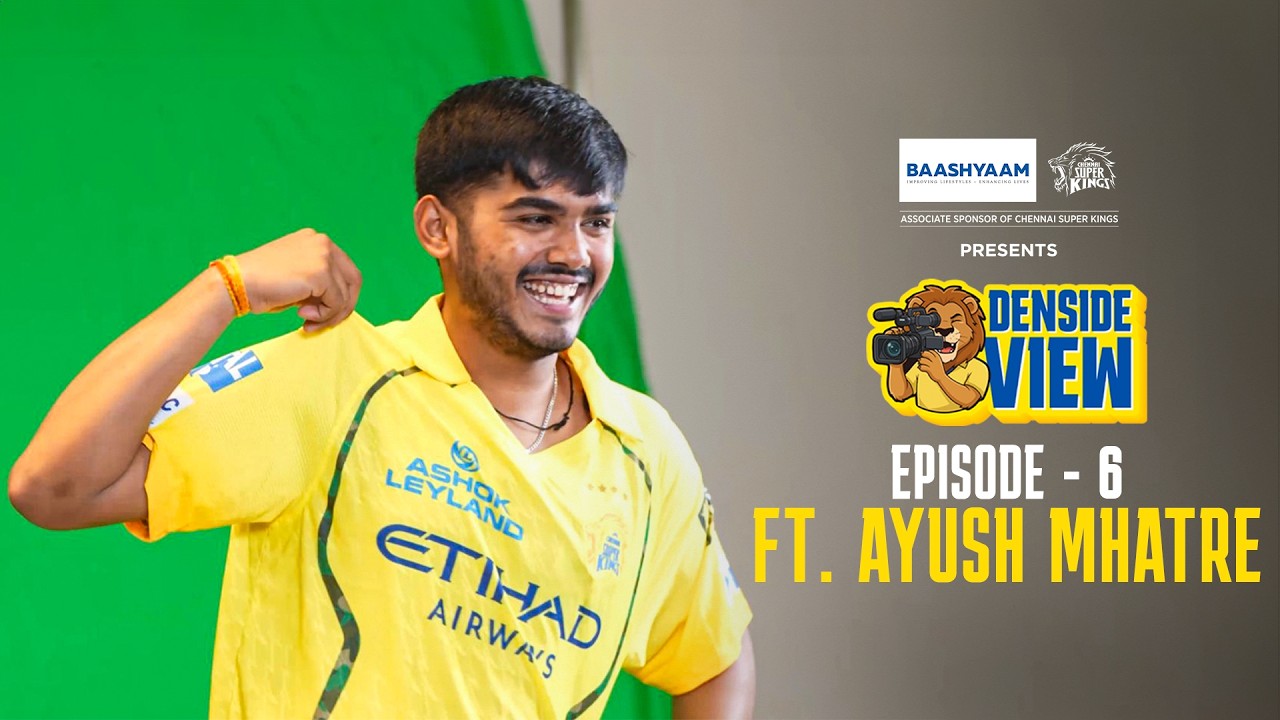 20 Questions with Ayush Mhatre | Denside View Ep. 6 | IPL 2026 | CSK