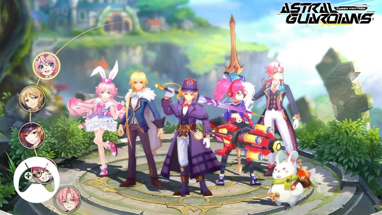 Astral Guardians: Cyber Fantasy Gameplay (Android)