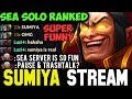 SUMIYA Invoker in SEA Server + Funny Chat | Sumiya Facecam Stream Moment #196