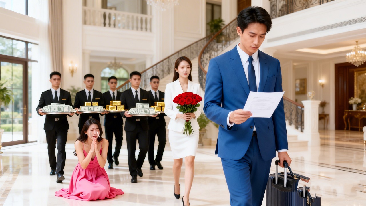 Amante regresó, ella abandonó a su esposo en su cumpleaños—él sonrió y firmó divorcio, ¡ella se