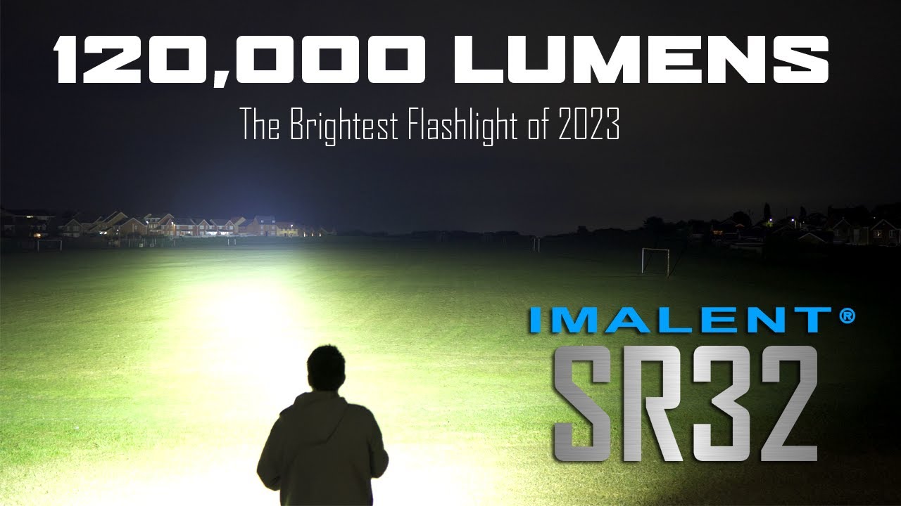 IMALENT SR32 The World's Brightest Flashlight 120,000 lumen