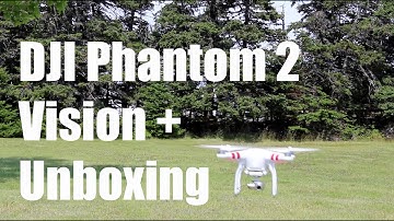 Unboxing the DJI Phantom 2 Vision Plus + Startup Procedure