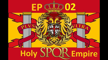 02 Crusader Kings II HRE forming and invasion to Karling