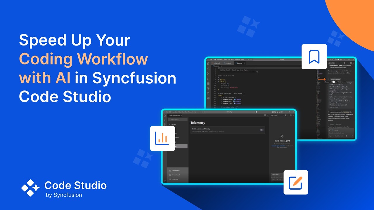Speed Up Your Coding Workflow with AI in Syncfusion Code Studio - YouTube