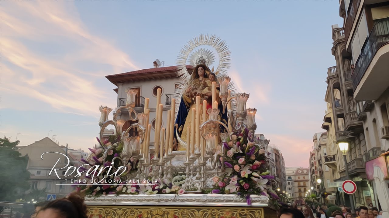 [4K] Rosario en Bernabé Soriano - Jaén 2019