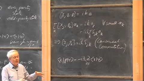 011 Transformation of Operators and the Parity Operator