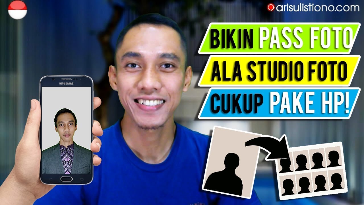 Tutorial Photoshop: Bikin Pas Foto Sendiri di Rumah dengan Kamera HP
