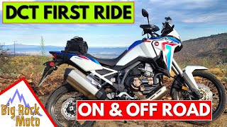 First Ride Vlog: Honda Africa Twin 1100 DCT On & Off Road