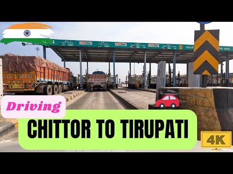 Driving in India Roads | Chittoor to Tirupati Express Highway | NH140 |