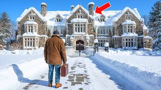 An Old Man Inherited a Snowed-In Mansion — What He Found in the Attic Safe Was Worth $184M