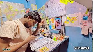 Daily Study With Me|  12 Hours ♥️|| UPSC BPSC BPSI Aspirants Motivation 🔥 @DeepakGraceVlogs screenshot 4