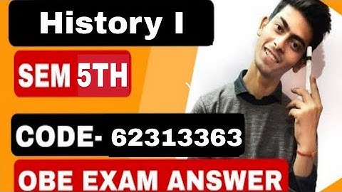 Question 4 History  DU,SOL OBE Paper code  62313363 exam answer solve BA Program questions h