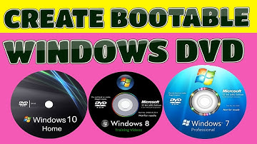 How to Create/make Bootable DVD/CD from Iso file Windows 7/8.1/10